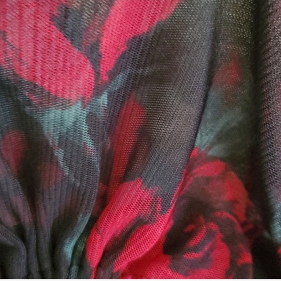 Windsor Rose Print Ruched Skirt - Picture 6 of 7